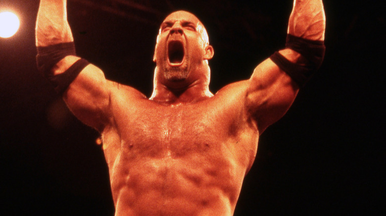 Goldberg posing