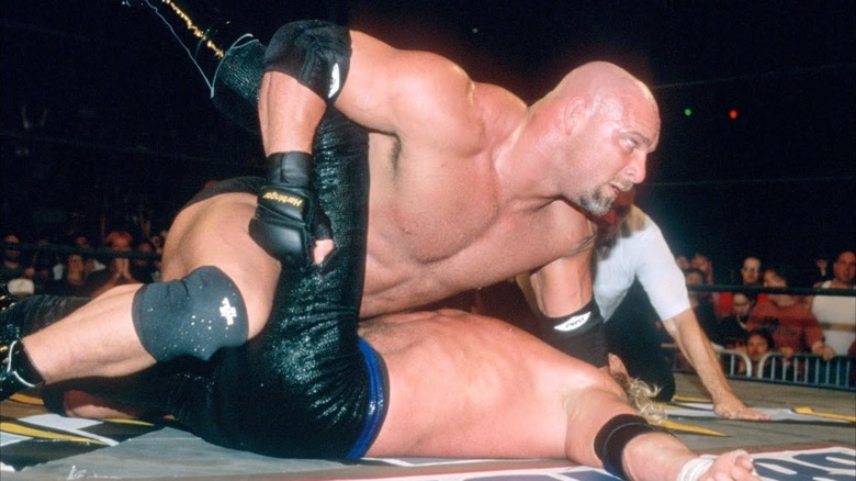 Goldberg and DDP at WCW Halloween Havoc 1998