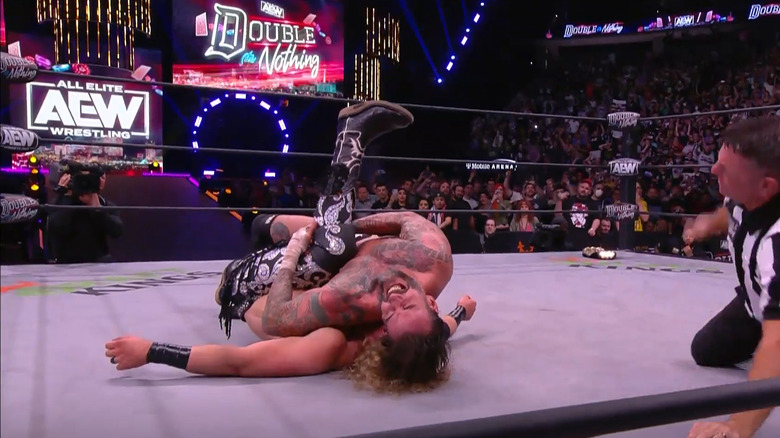 CM Punk wins "Hangman" Page to win the AEW World Championship