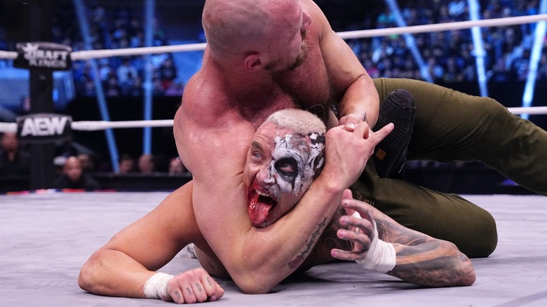 Darby Allin and Jon Moxley on AEW Dynamite