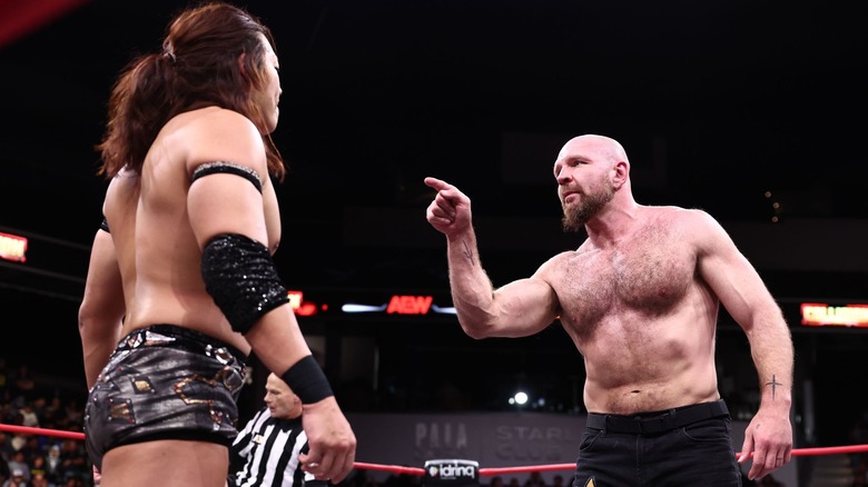 Konosuke Takeshita and Jon Moxley on AEW Collision