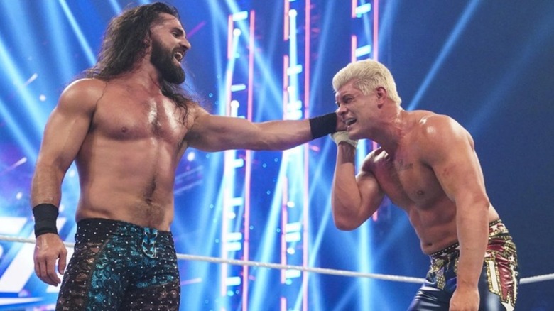 Seth Rollins versus Cody Rhodes at Backlash 2022