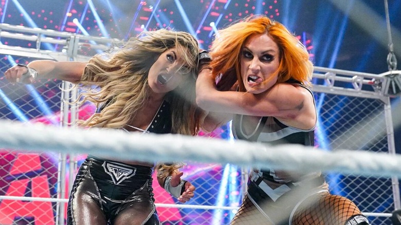 Trish Stratus vs. Becky Lynch at Payback 2023