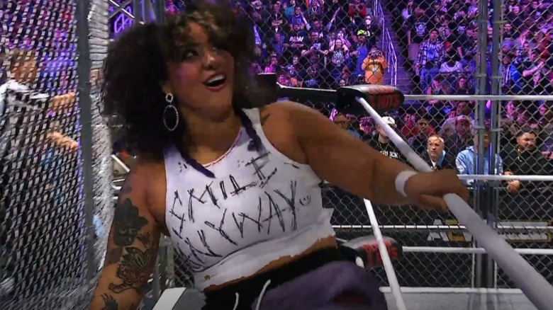 Willow Nightingale on AEW Dynamite