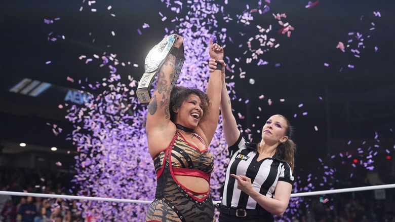 Willow Nightingale on AEW Dynamite