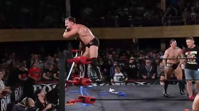 reDRagon at ROH/NJPW War of the Worlds 2014
