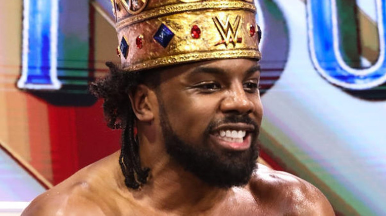 Xavier Woods as King of the Ring