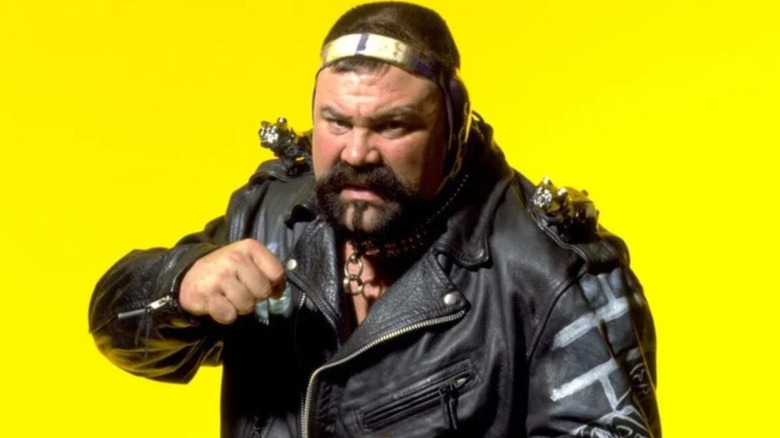 Rick Steiner posing in his ring gear