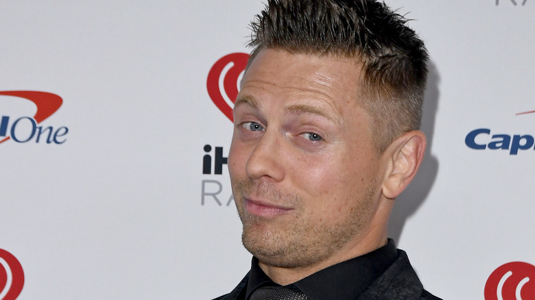 The Miz smiling 