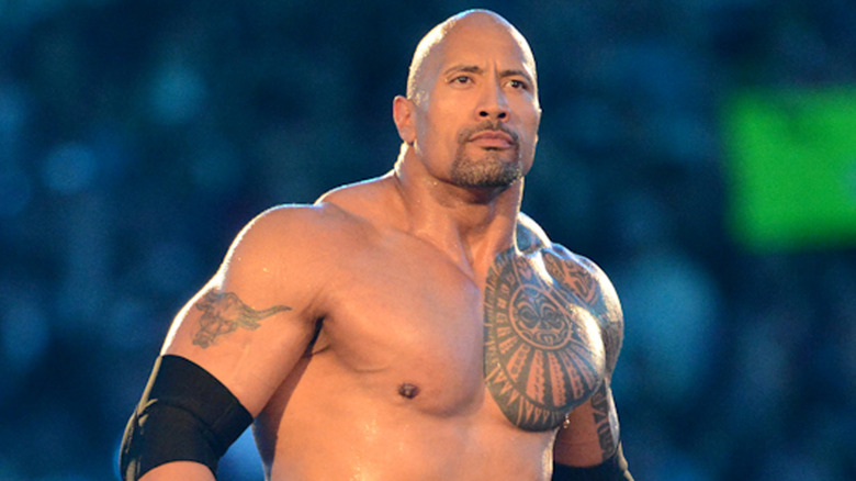 The Rock at WrestleMania