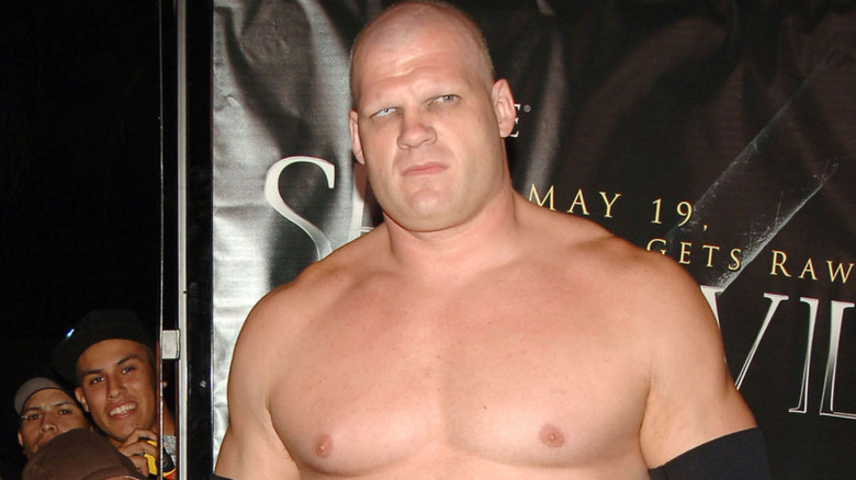 Kane, WWE Raw Superstar during "See No Evil" Premiere - Arrivals in Los Angeles, California, United States.