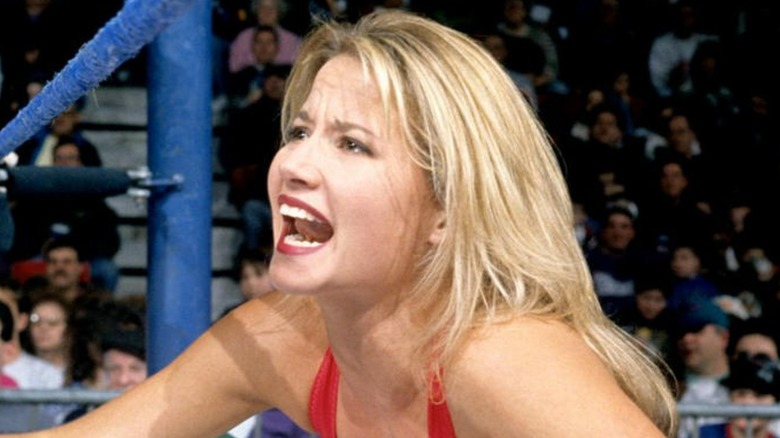 Tammy Sytch yells