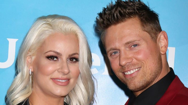 Miz and Maryse smile