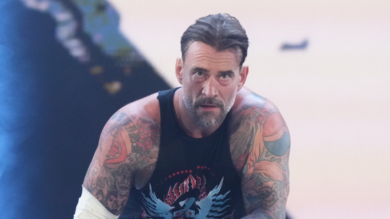 CM Punk makes his way to the ring during Monday Night RAW at BOK Center on June 2, 2025 in Tulsa, Oklahoma.