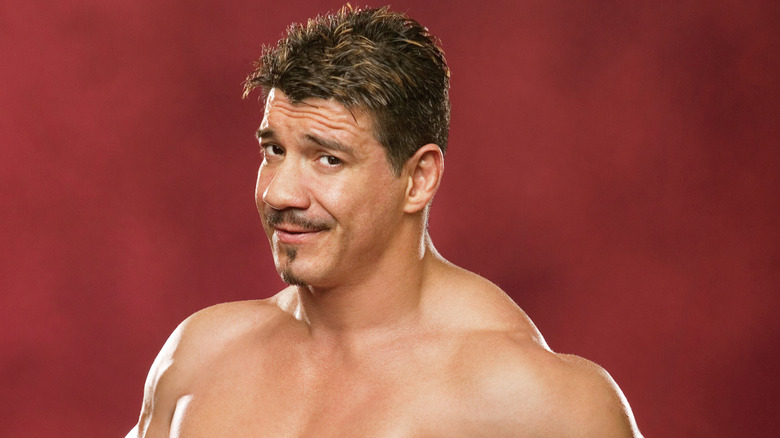 Eddie Guerrero poses for a studio shot while with WWE on February 16, 2004.