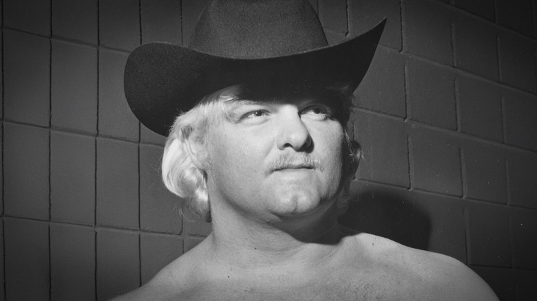 Bobby Duncum Sr. poses in a cowboy hat in a black-and-white photo posted by WWE following his passing.