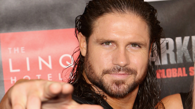 Actor/professional wrestler John Hennigan attends the premiere of "Sharknado 5: Global Swarming" at The Linq Hotel & Casino on August 6, 2017 in Las Vegas, Nevada.