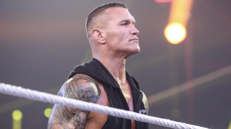 Randy Orton standing in the ring