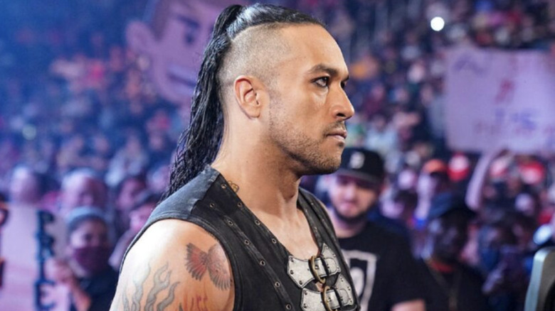 Damian Priest walking to the ring