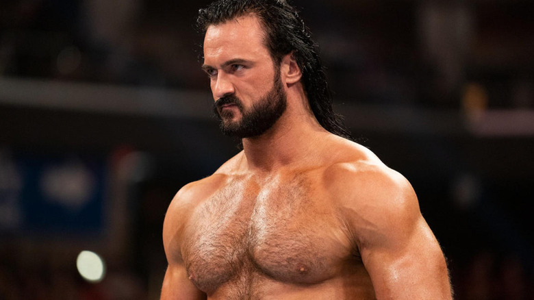 Drew McIntyre staring intently