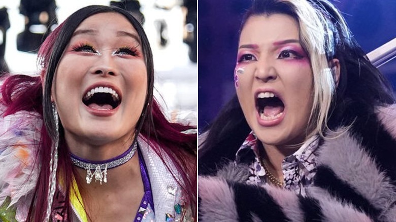 IYO SKY at WWE SummerSlam & Hikaru Shida at AEW All Out 2024