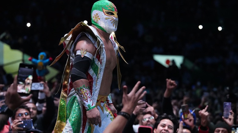Mistico makes his grand entrance at AEW Grand Slam: Mexico
