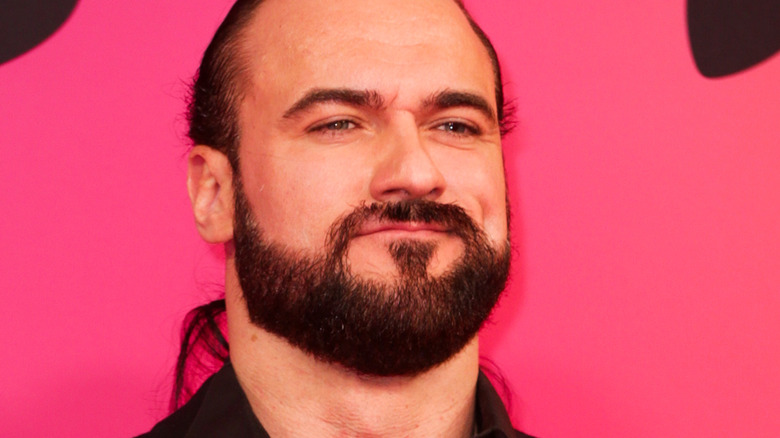 Drew McIntyre smiles