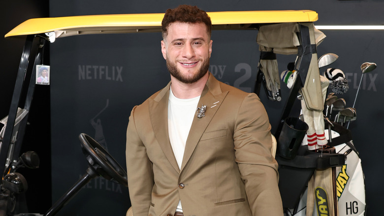 MJF attends Happy Gilmore 2 premiere