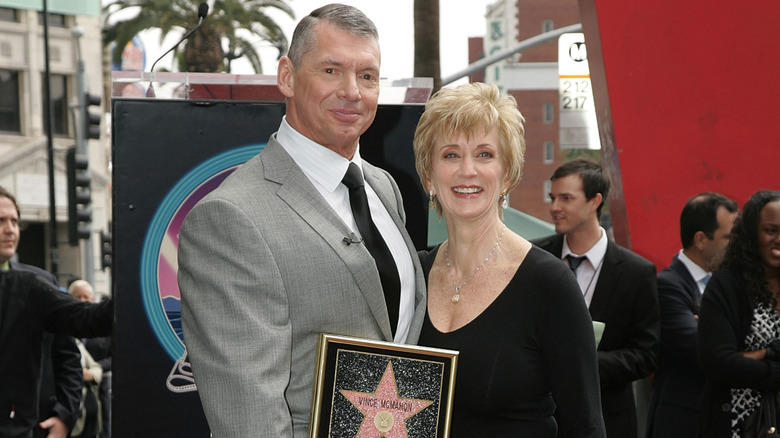 Vince and Linda McMahon attend Vince's Walk of Fame ceremony