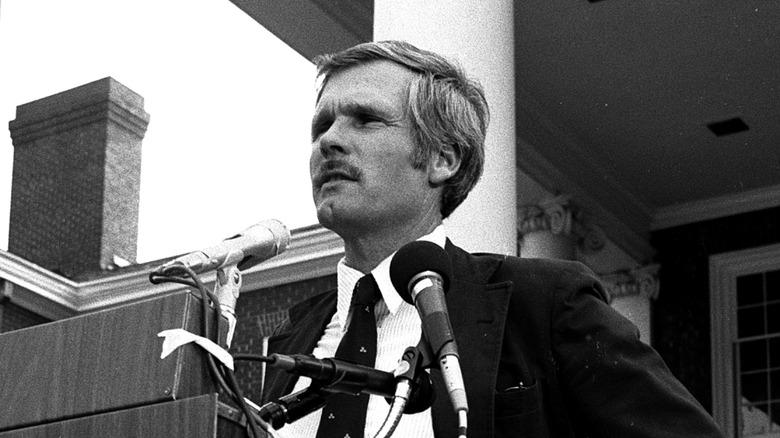 Young Ted Turner at a CNN event