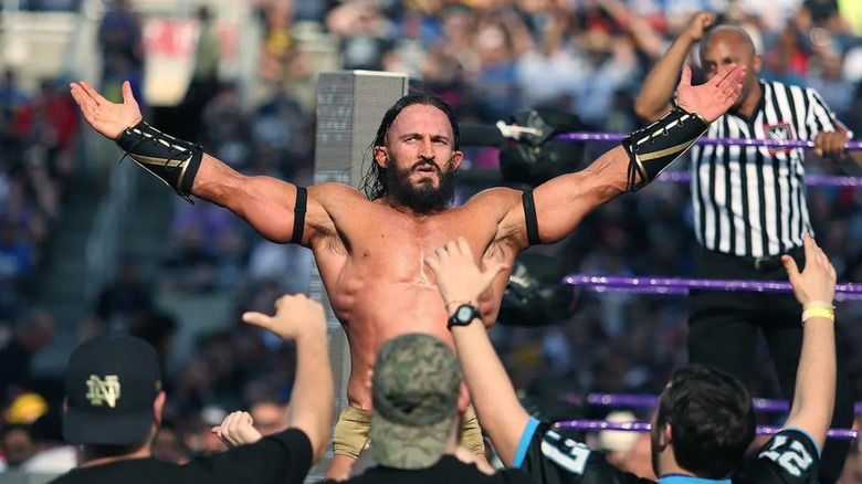 Neville at WWE WrestleMania 33
