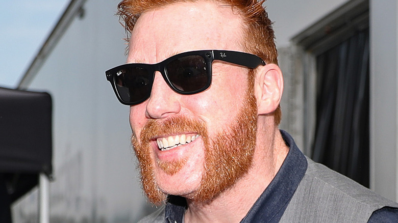 Sheamus smiling