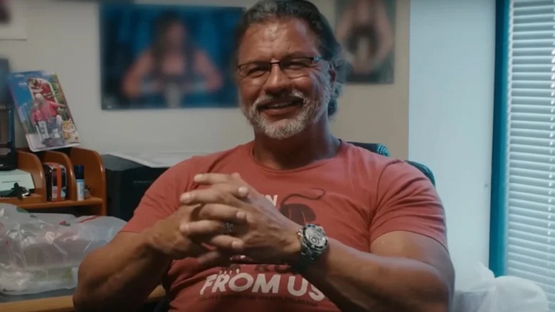 Al Snow smiles during an interview