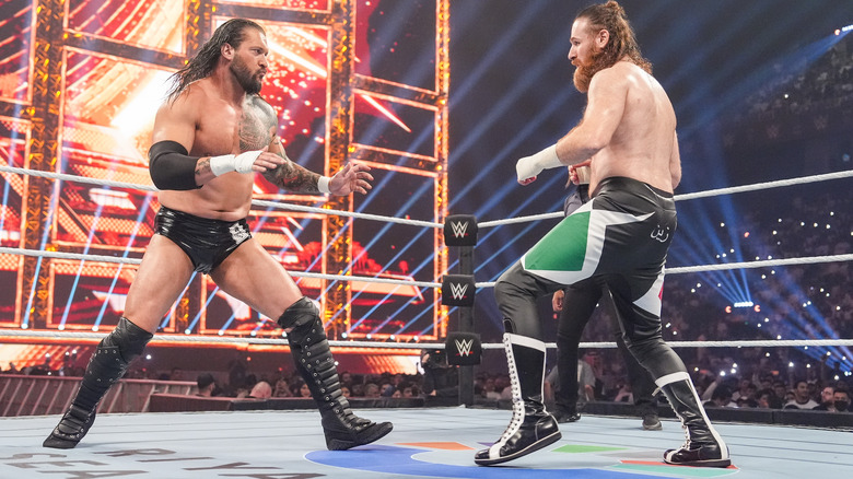 Karrion Kross faces off with Sami Zayn on 
