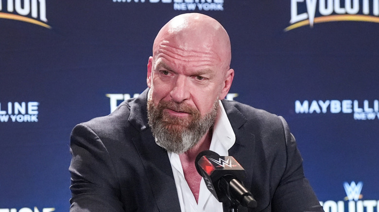 Triple H in deep thought