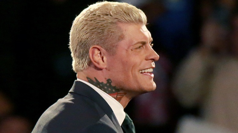 Cody Rhodes smiling