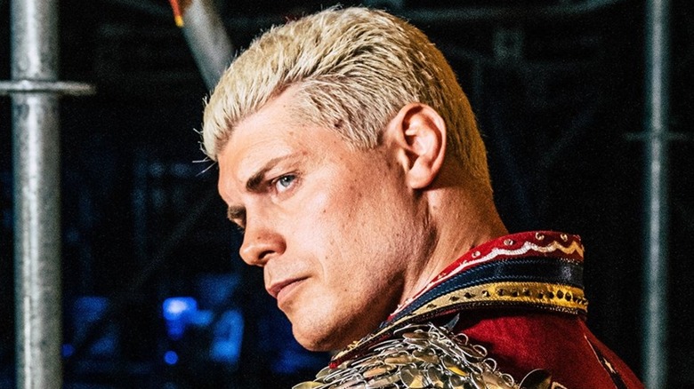 Cody Rhodes looking over his shoulder