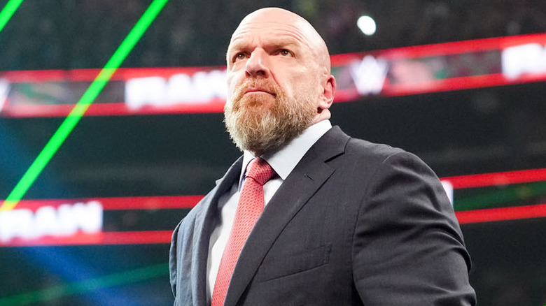 Paul Levesque, Triple H, on WWE Raw