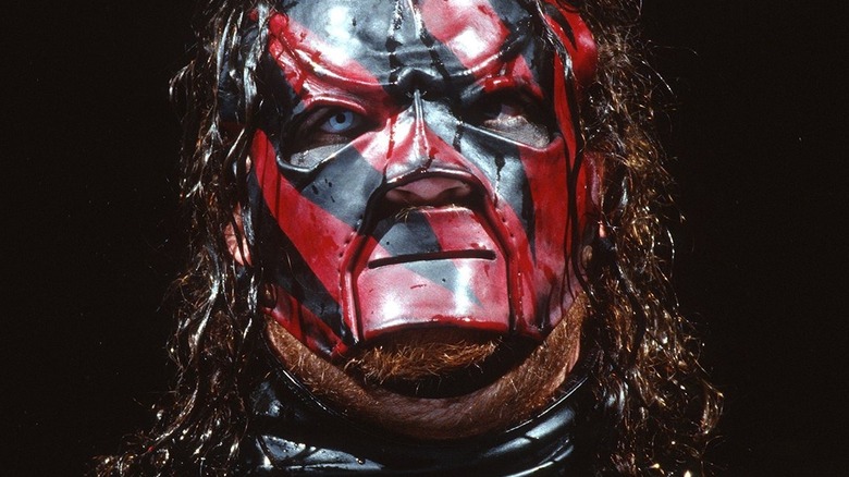 Kane stares at his opponent