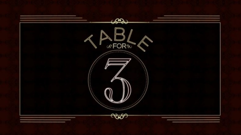 table for three