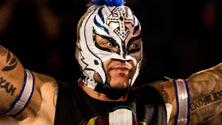 Rey Mysterio on Raw in the UK