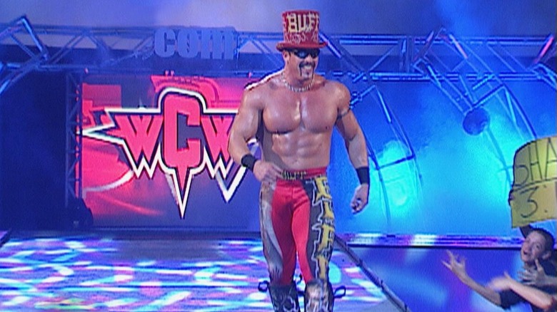 Buff Bagwell makes his one and only WWE entrance.