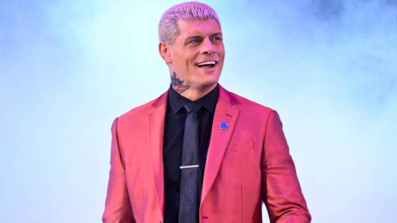 Cody Rhodes smiling