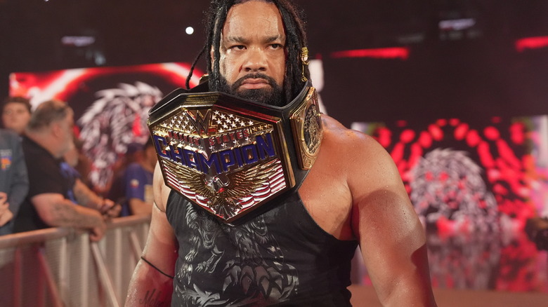 Jacob Fatu makes his entrance