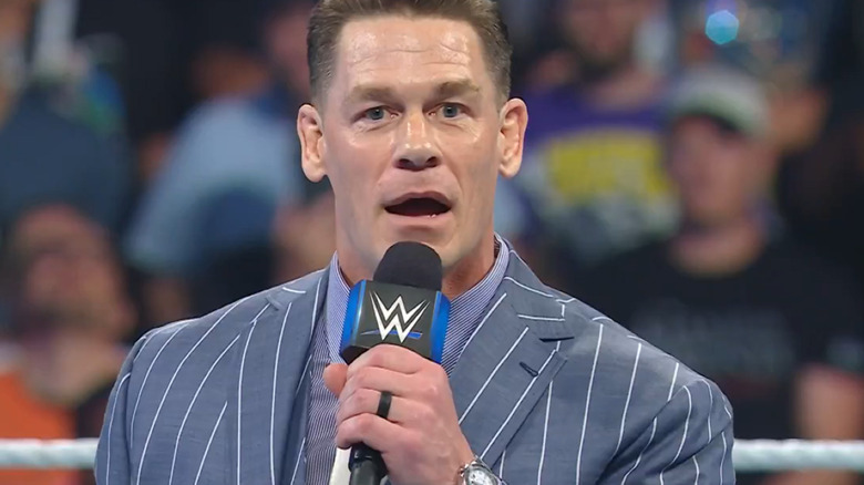 John Cena makes an announcement