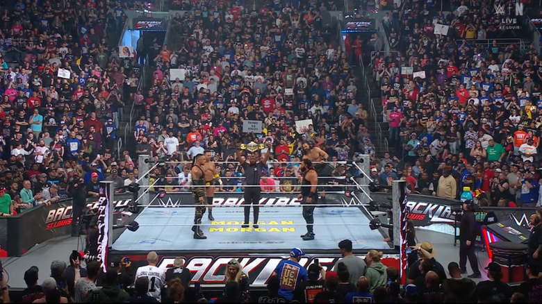 The four men in the ring