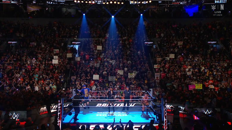 Cena and Orton in the ring