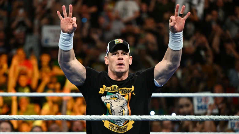 Triple H and john Cena