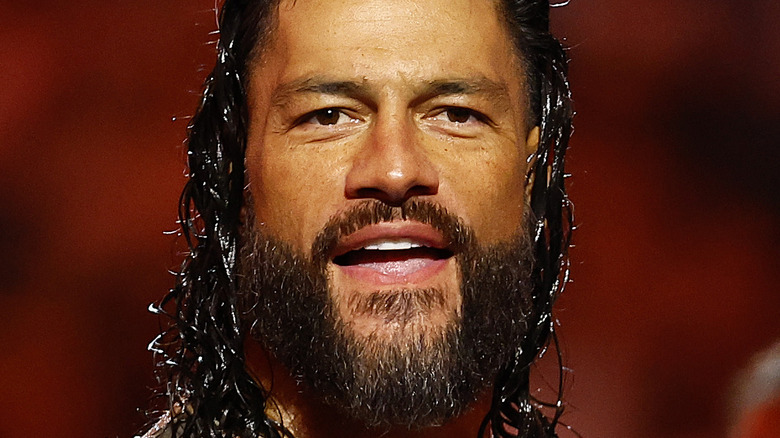 Roman Reigns smiling