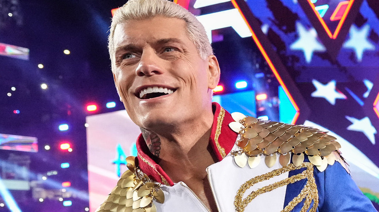 Cody Rhodes smiling